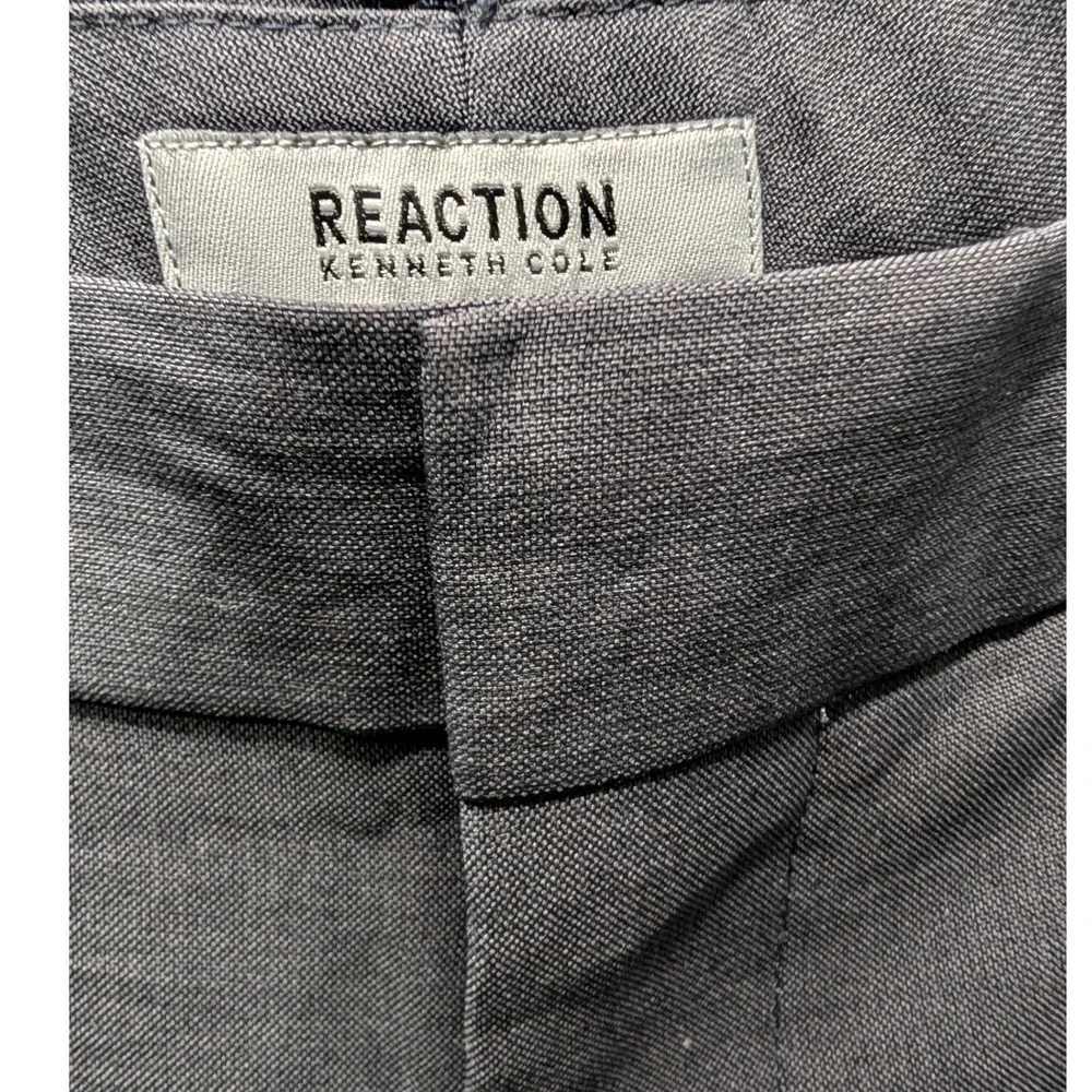 Reaction Kenneth Cole Men's Charcoal Dress‎ Pants Size 38x30